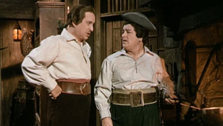Backdrop from Abbott and Costello Meet Captain Kidd