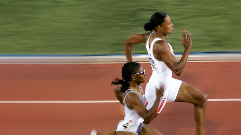 Backdrop from Marion Jones: Press Pause