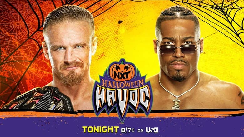 Backdrop from NXT Halloween Havoc 2023 – Night 2