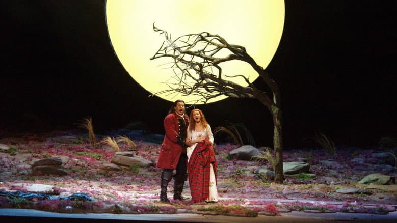 Backdrop from Lucia di Lammermoor