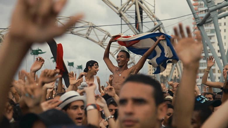 Backdrop from Give Me Future: Major Lazer in Cuba
