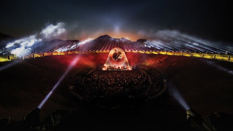 Backdrop from David Gilmour - Live at Pompeii