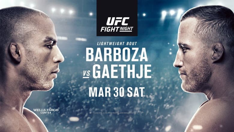 Backdrop from UFC on ESPN 2: Barboza vs Gaethje