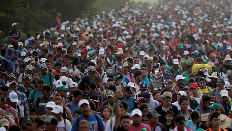 Backdrop from Migrantes