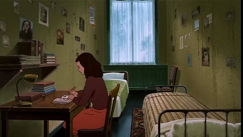 Backdrop from Anne Frank's Diary