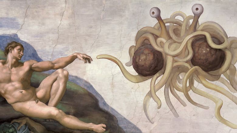 Кадр із фільму «I, Pastafari: A Flying Spaghetti Monster Story»