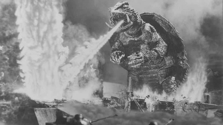 Backdrop from Gamera, the Giant Monster