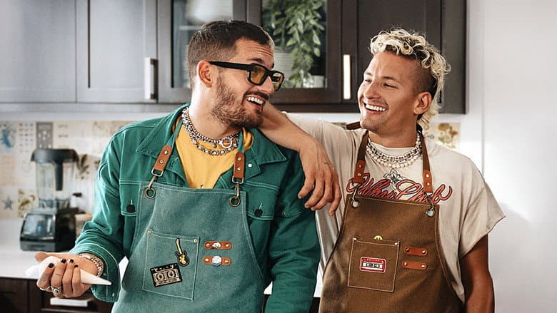 Backdrop from Music is on the Menu: Mau y Ricky