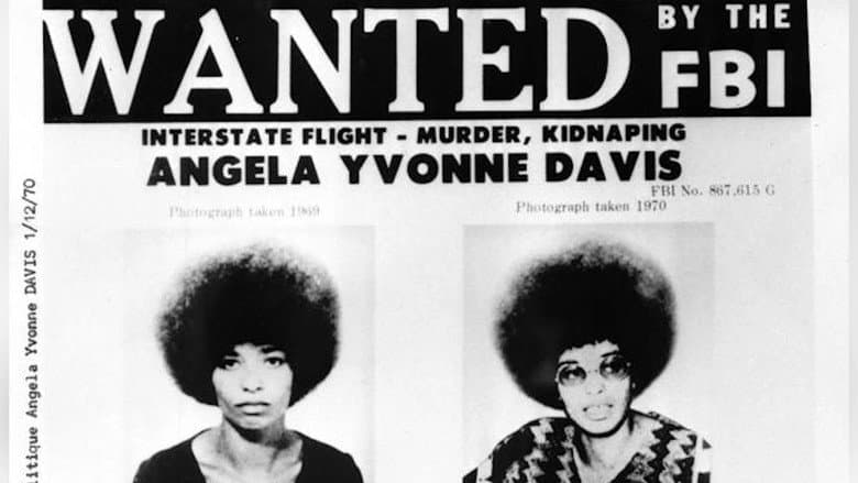 Backdrop from Free Angela and All Political Prisoners