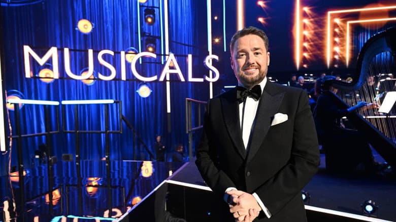 Backdrop from Big Night of Musicals 2023 by the National Lottery