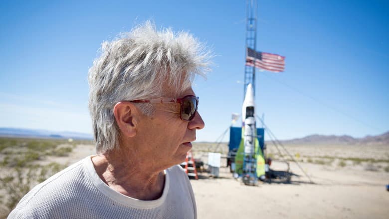 Backdrop from Rocketman: Mad Mike's Mission to Prove the Flat Earth