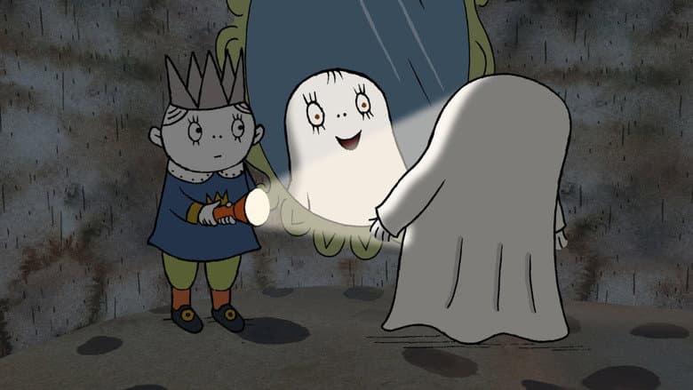 Backdrop from Laban the Little Ghost
