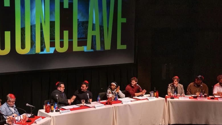 Backdrop from Conclave: Live Read