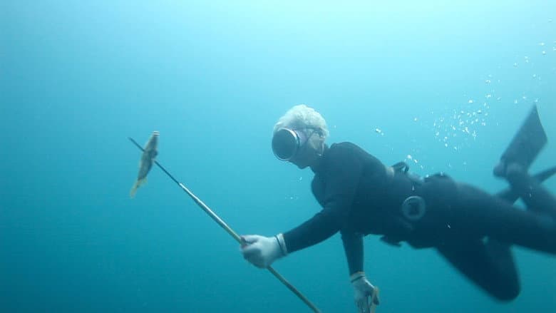 Backdrop from Breathing Underwater