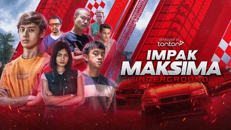 Backdrop from Impak Maksima Underground