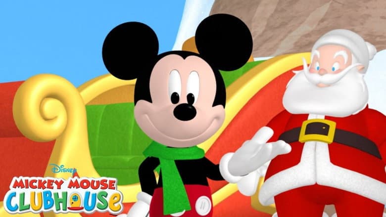 Backdrop from Mickey Mouse Clubhouse: Mickey Saves Santa