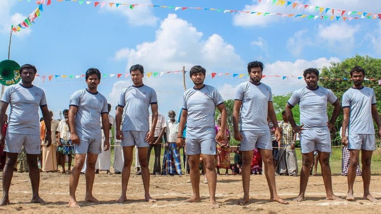 Backdrop from Dhoni Kabadi Kuzhu