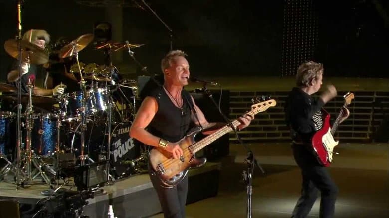 Backdrop from The Police: Live In Concert Tokyo