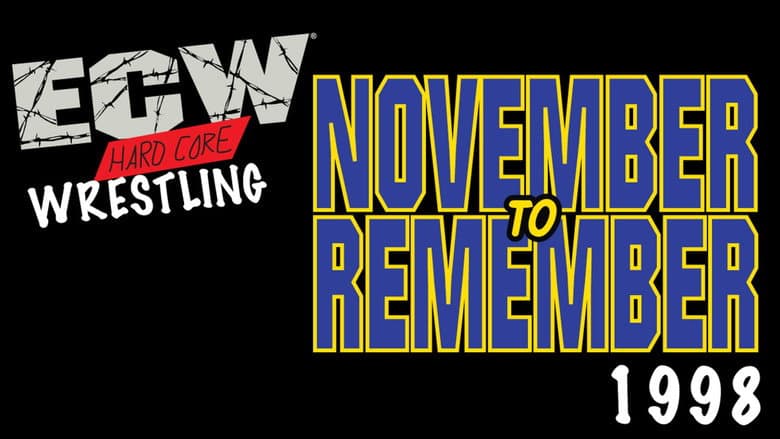 Backdrop from ECW November To Remember 1998