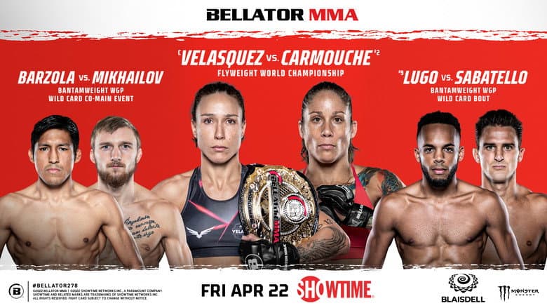Backdrop from Bellator 278: Velasquez vs. Carmouche