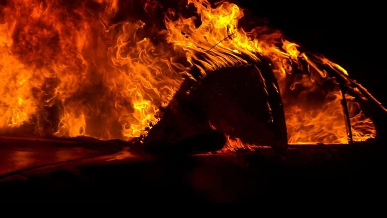 Backdrop from Fire in Paradise