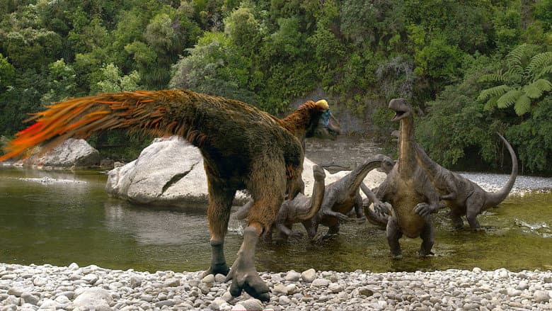 Backdrop from Dinosaurs of Antarctica