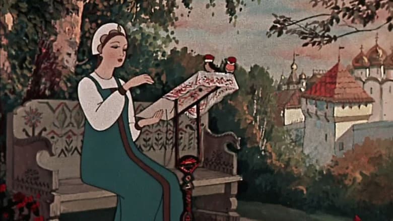 Backdrop from The Tale of the Dead Princess and the Seven Knights