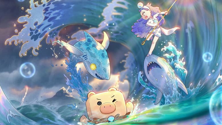 Backdrop from Dezico Legend of the Blue Ocean