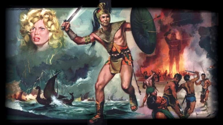 Backdrop from The Giants of Thessaly