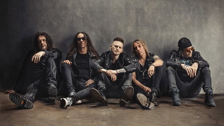 Backdrop from Skid Row - Live in London
