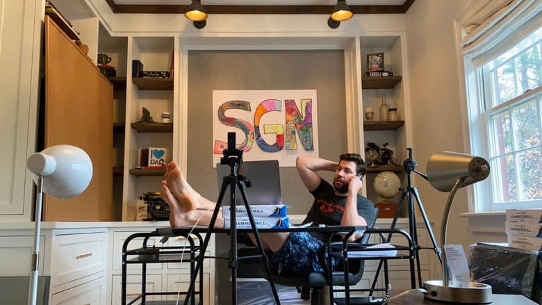 Backdrop from Some Good News