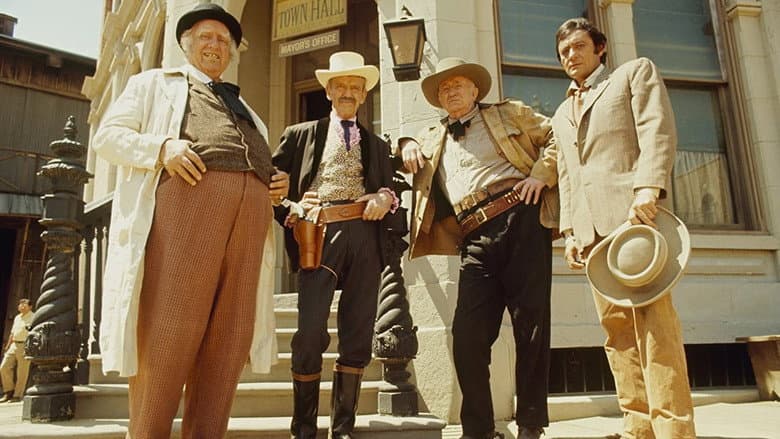 Backdrop from The Over-the-Hill Gang Rides Again