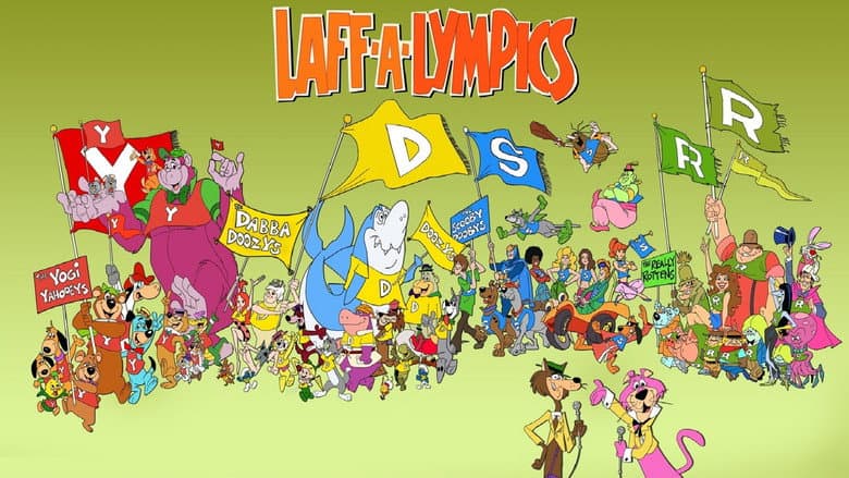 Backdrop from Scooby's All-Star Laff-A-Lympics