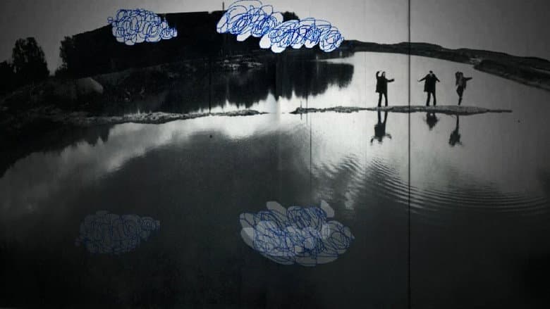 Backdrop from Traces in the Snow