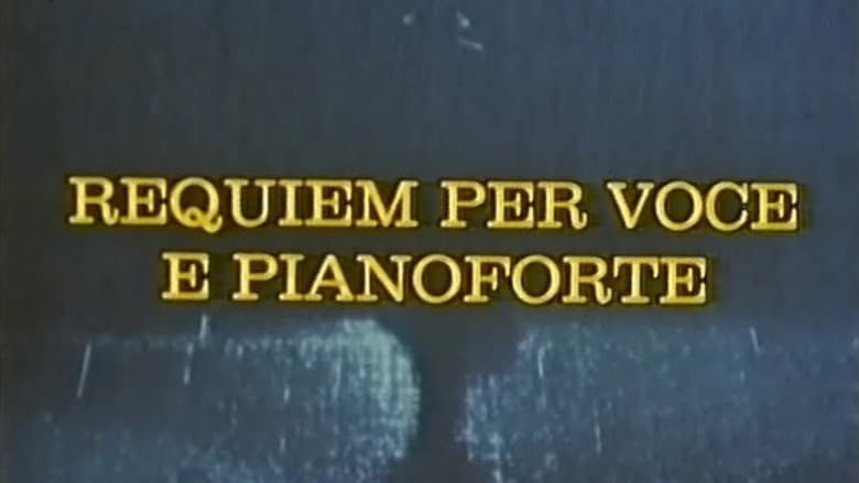Backdrop from Requiem per voce e pianoforte