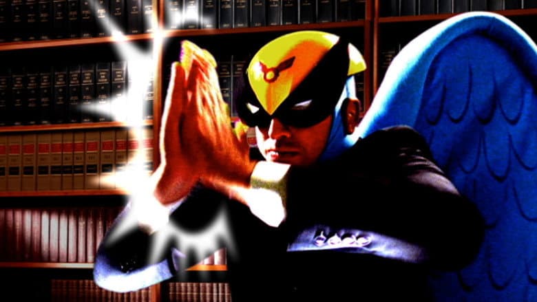 Backdrop from Harvey Birdman, Attorney General