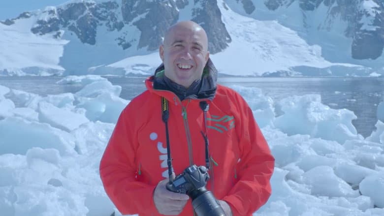 Backdrop from Let's go to Antarctica!