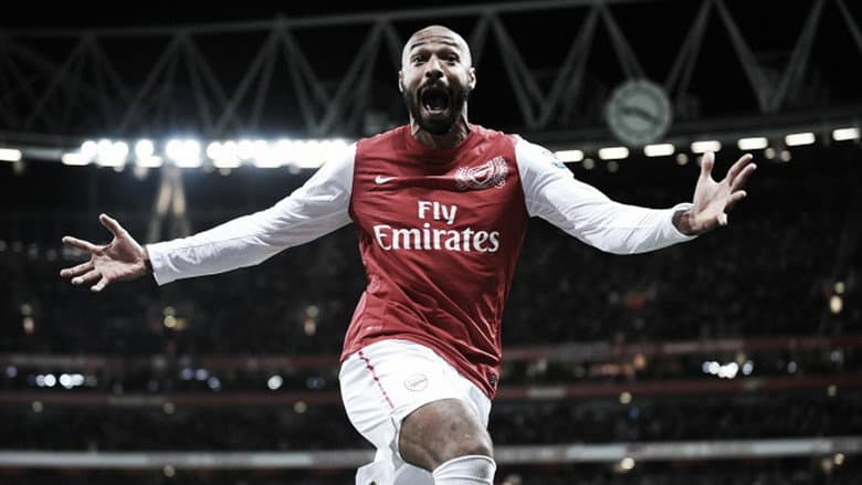 Backdrop from Arsenal Legends: Thierry Henry
