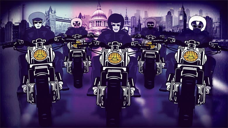 Backdrop from Rebel Dykes
