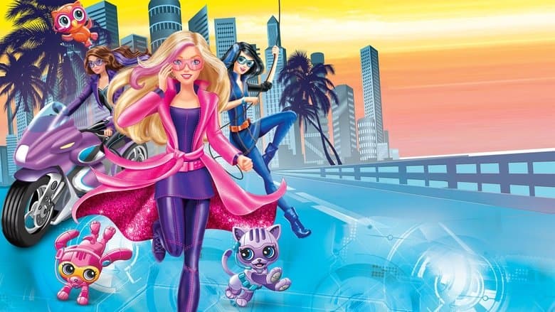 Backdrop from Barbie: Spy Squad