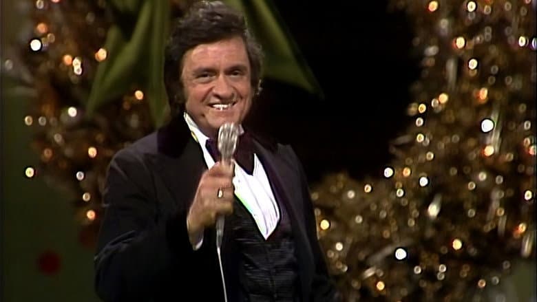 Backdrop from The Johnny Cash Christmas Special 1977