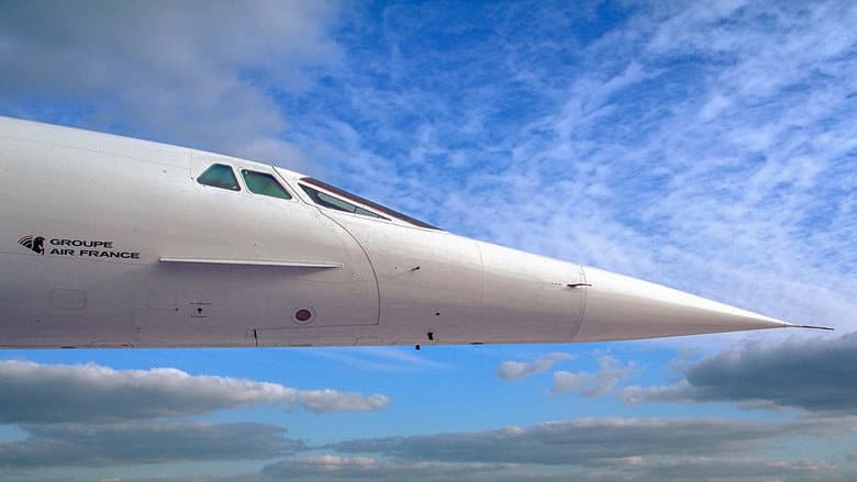 Backdrop from The Concorde: Myth and Tragedy