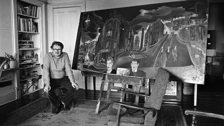Backdrop from Alasdair Gray: A Life in Progress