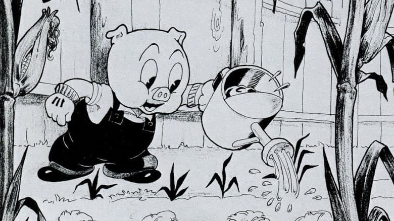 Backdrop from Porky's Garden