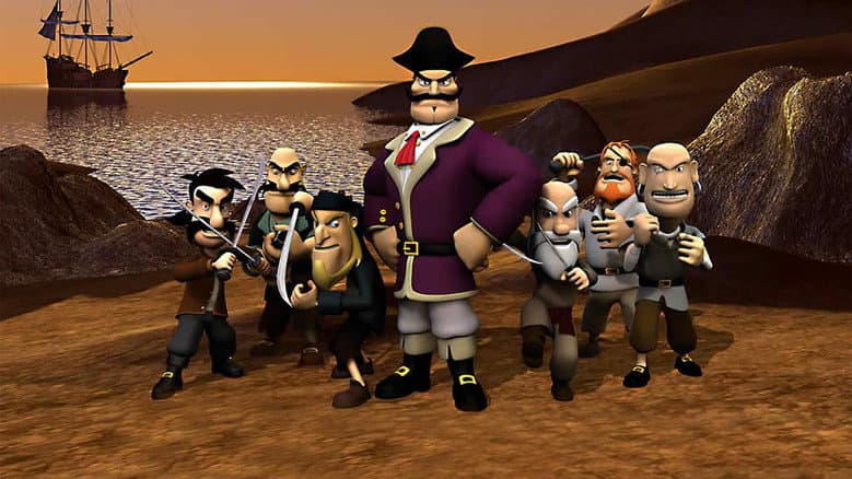 Backdrop from Piratas en el Callao