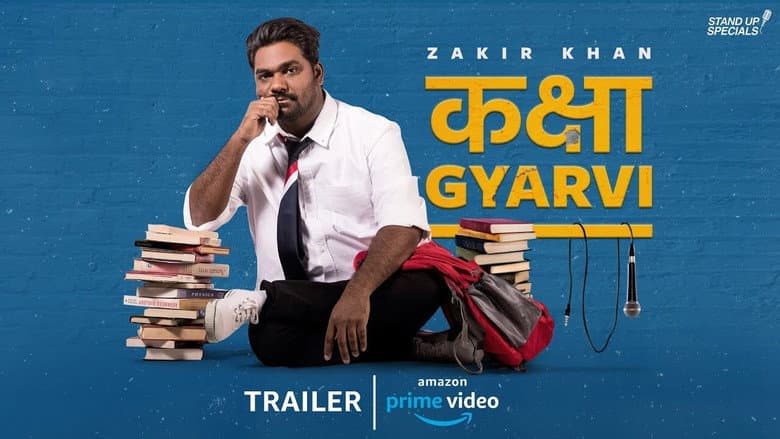 Backdrop from Zakir Khan: Kaksha Gyarvi