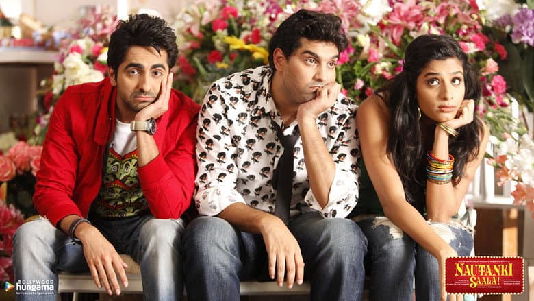 Backdrop from Nautanki Saala!