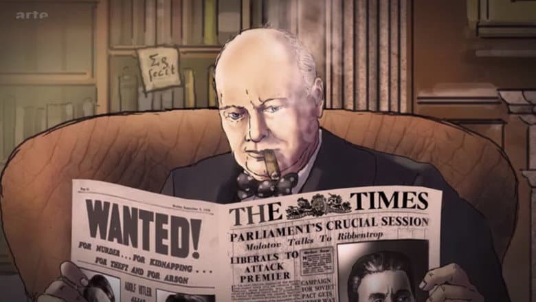 Backdrop from Challenging Churchill