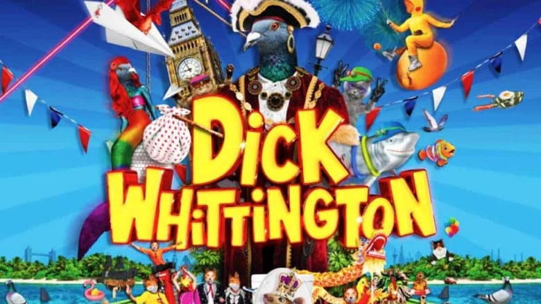 Backdrop from National Theatre Live: Dick Whittington – A Pantomime for 2020
