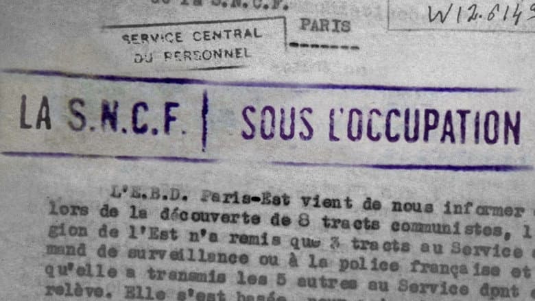 Backdrop from La SNCF sous l'Occupation
